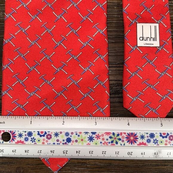 Dunhill London Silk Tie - Picture 3 of 6